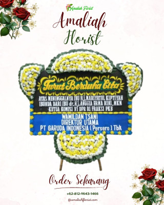 Papan Bunga Duka di Tungkal Utara