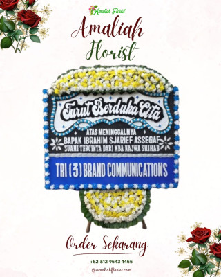 Papan Bunga Duka di Tungkal Utara