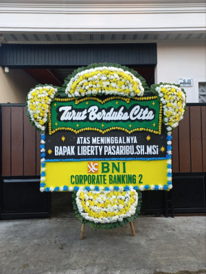 Papan Bunga Duka di Tungkal Utara