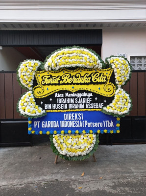 Papan Bunga Duka di Tungkal Utara